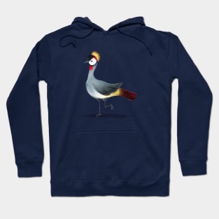 East African Crowned Crane Hoodie